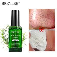 READTSTOCK!BREYLEE Step 1 Blackhead Remover Mask Pembersih KOMEDO / BREYLEE Step 2 Pore Minimizer Se