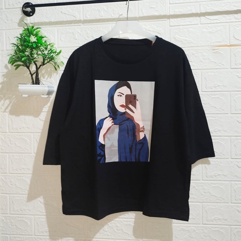 kaos siku kaos 7/8 kaos tumblr kaos oversize kaos karakter