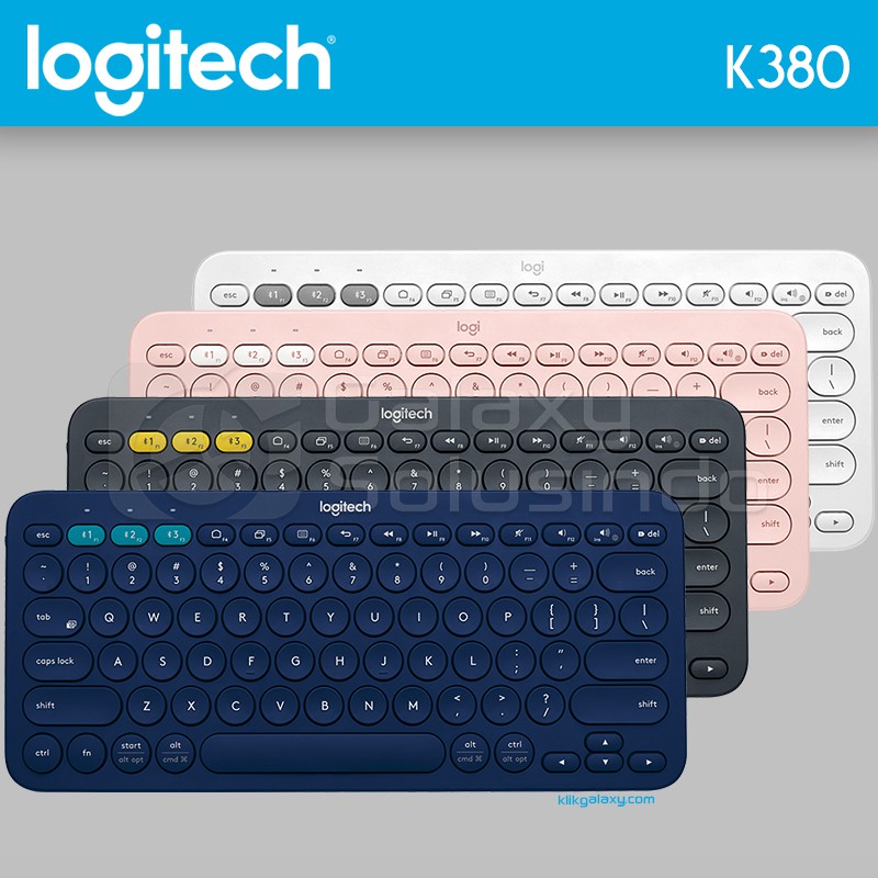 Logitech K380 Multi Device Bluetooth Keyboard | Shopee