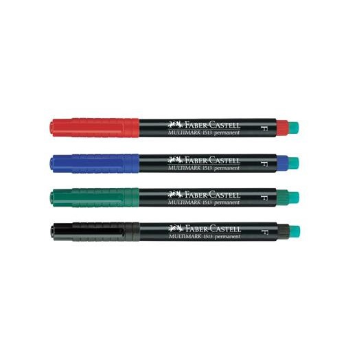 

Faber Castell OHP Multimark Permanent Fine 1513 Medium 1525