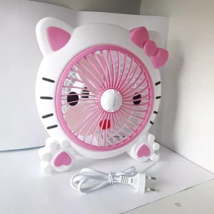 ADVANCE kipas angin karakter 8 inch BF 08E / kipas angin hello kitty