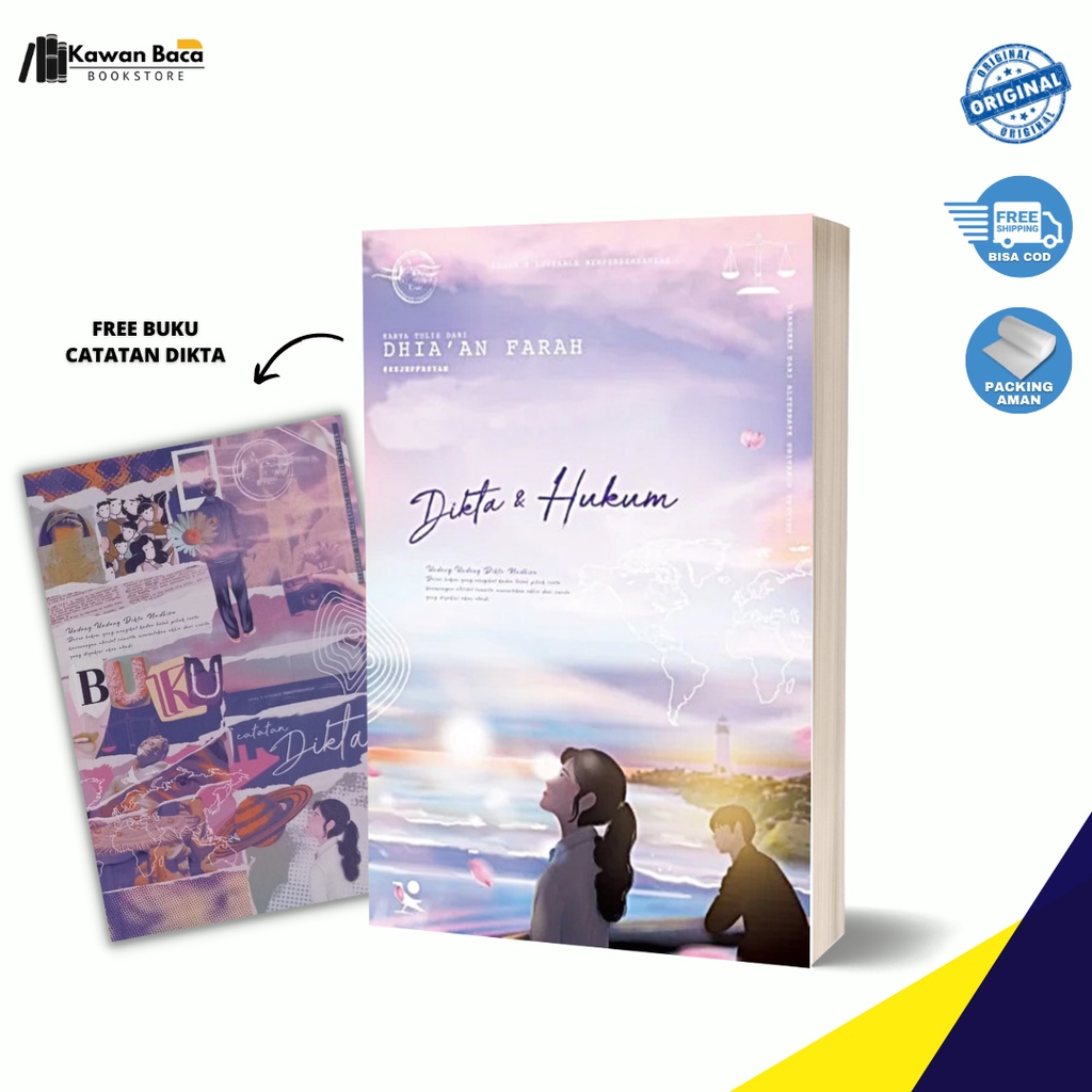 Jual Novel Dikta And Hukum Dikta Dan Hukum By Dhia`an Farah 100