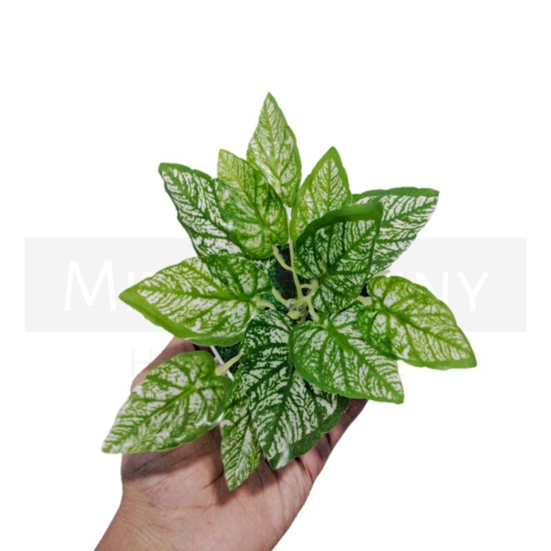 DAUN HIAS PLASTIK TANAMAN BUNGA PLASTIK BUNGA DEKORASI RUMAH TANAMAN HIAS PALSU BUNGA ARTIFICIAL-8