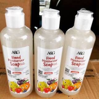 250 ml Sabun cuci tangan antiseptik A&amp;G hand soap with antiseptic handsoap