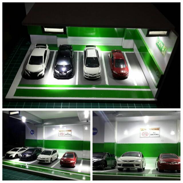 Diorama parkiran
