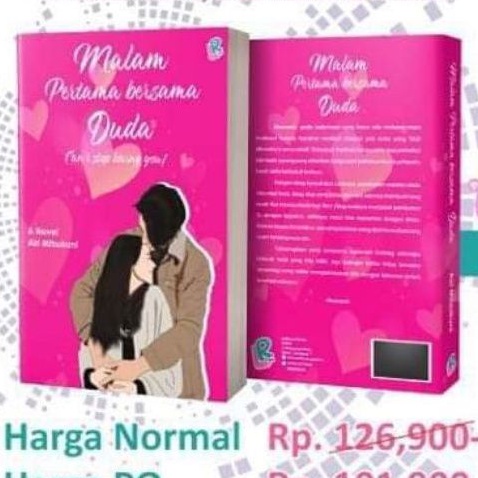 Jual Buku Novel Malam Pertama Bersama Duda Novel Original Penerbit