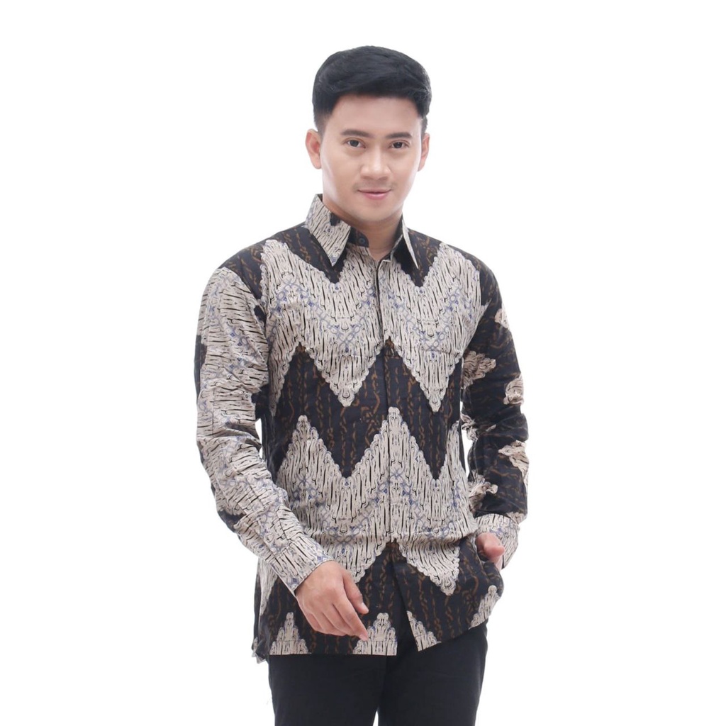 KEMEJA BATIK M L XL XXL XXXL - KEMEJA BATIK PRIA - BAJU BATIK PRIA - BATIK PRIA LENGAN PANJANG- HEM BATIK