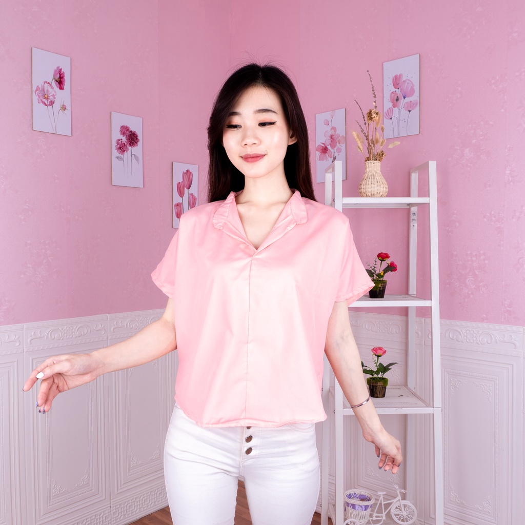 Safro Batwing Top | Atasan Kemeja Wanita Fahion Muslim-COKSU