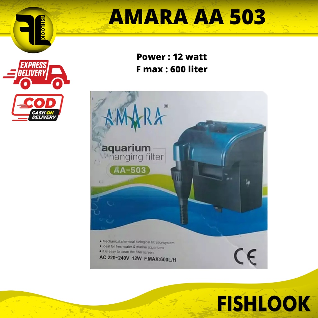 hanging filter gantung hang on aquarium aquascape amara AA 503 aa503