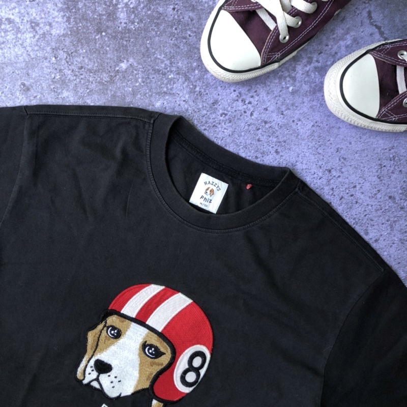 Hazzys phiz tshirt bordir logo