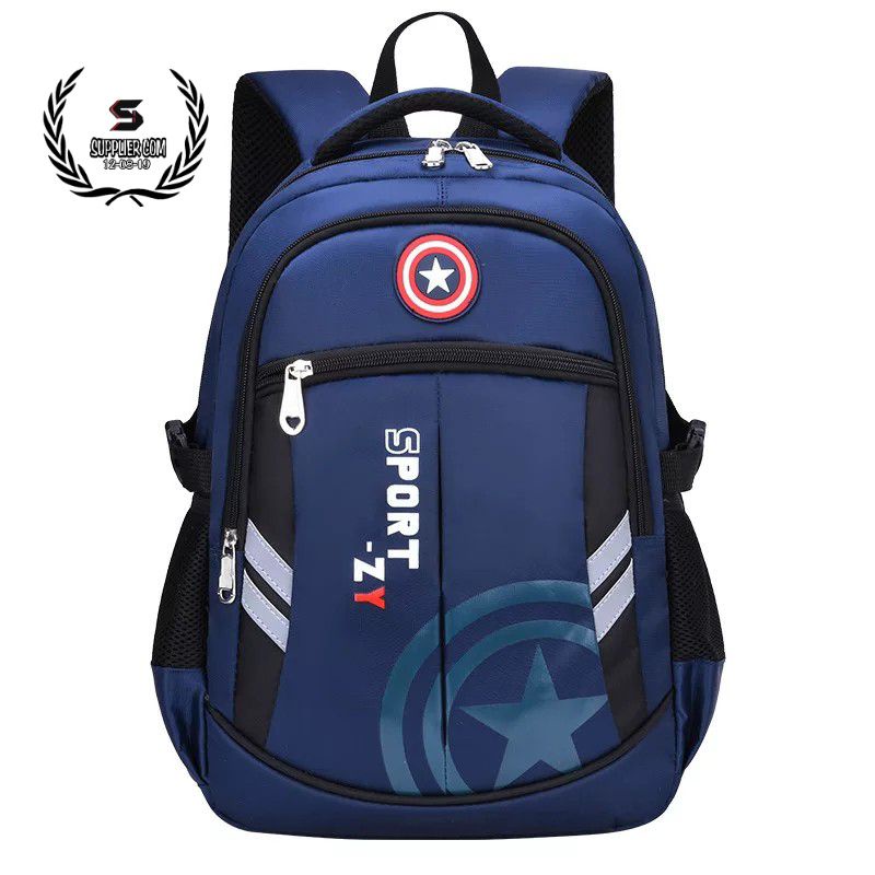 Tas Sekolah Anak Laki Laki Sd Smp Sma Backpack Ransel Marvel Cowok Cewek Backpack Sekolah Kuliah Kerja