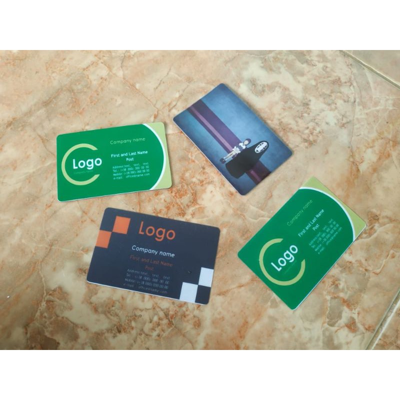 

Cetak ID Card bahan PVC, 2 sisi