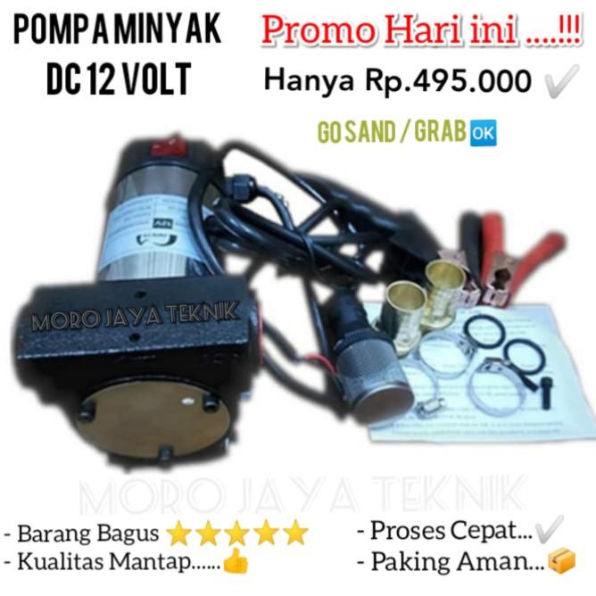 Pompa Dc 12 Volt Pompa Minyak Solar Dan Oli 12Volt Dc Pompa Pertamini
