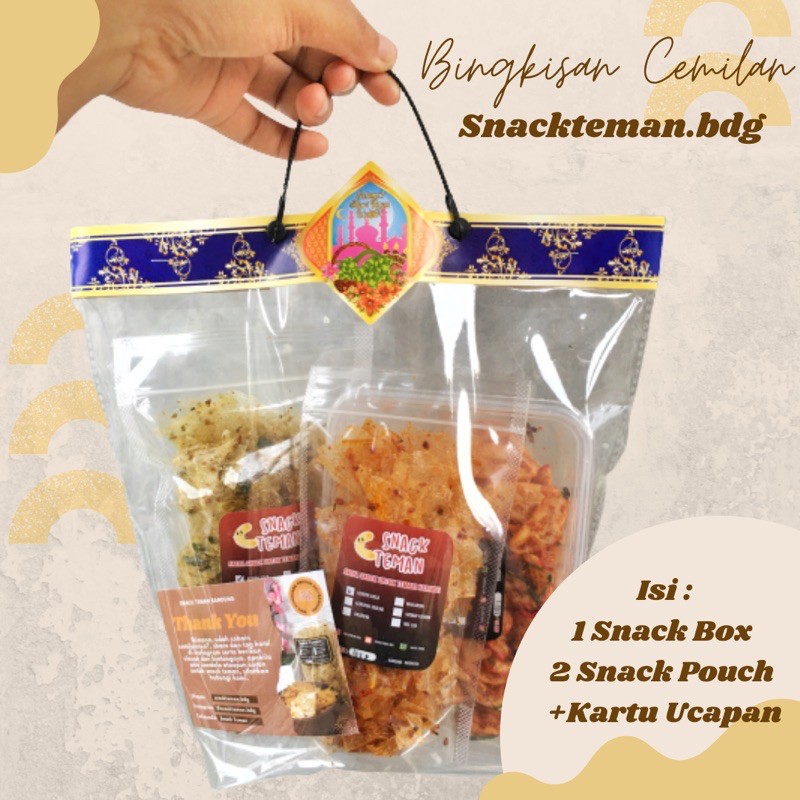 

Keripik Cemilan Snack Teman Bingkisan (Package 2)