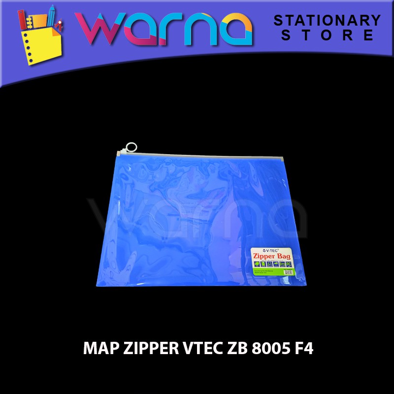 

MAP ZIPPER MAP PLASTIK VTEC ZB 8005 F4