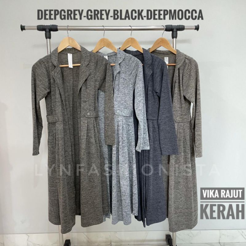 VIKA CARDY/KARDIGAN WANITA RAJUT PREMIUM