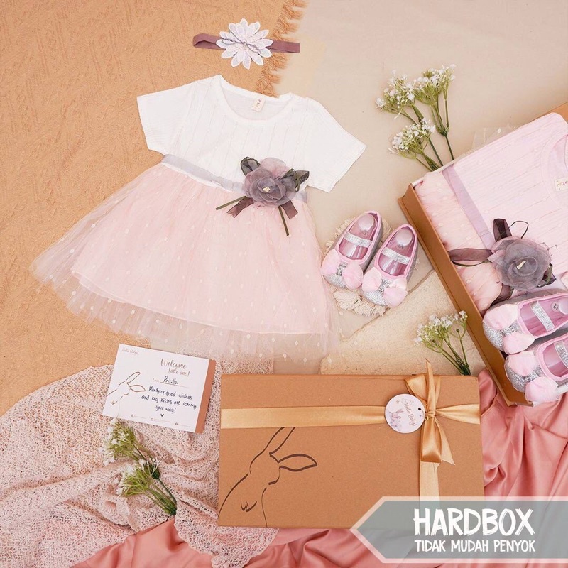 LIO035 Girls Baby Hampers 0-12 months/ Hampers bayi newborn/ Kado bayi/ baby girl gift set-1
