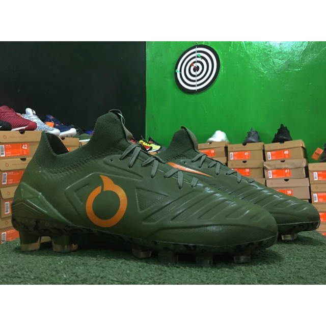 ORTUSEIGHT SPRING ‘20 SEPATU SEPAK BOLA FORTE VALKYRIE FG | MILITARY GREEN, BLACK
