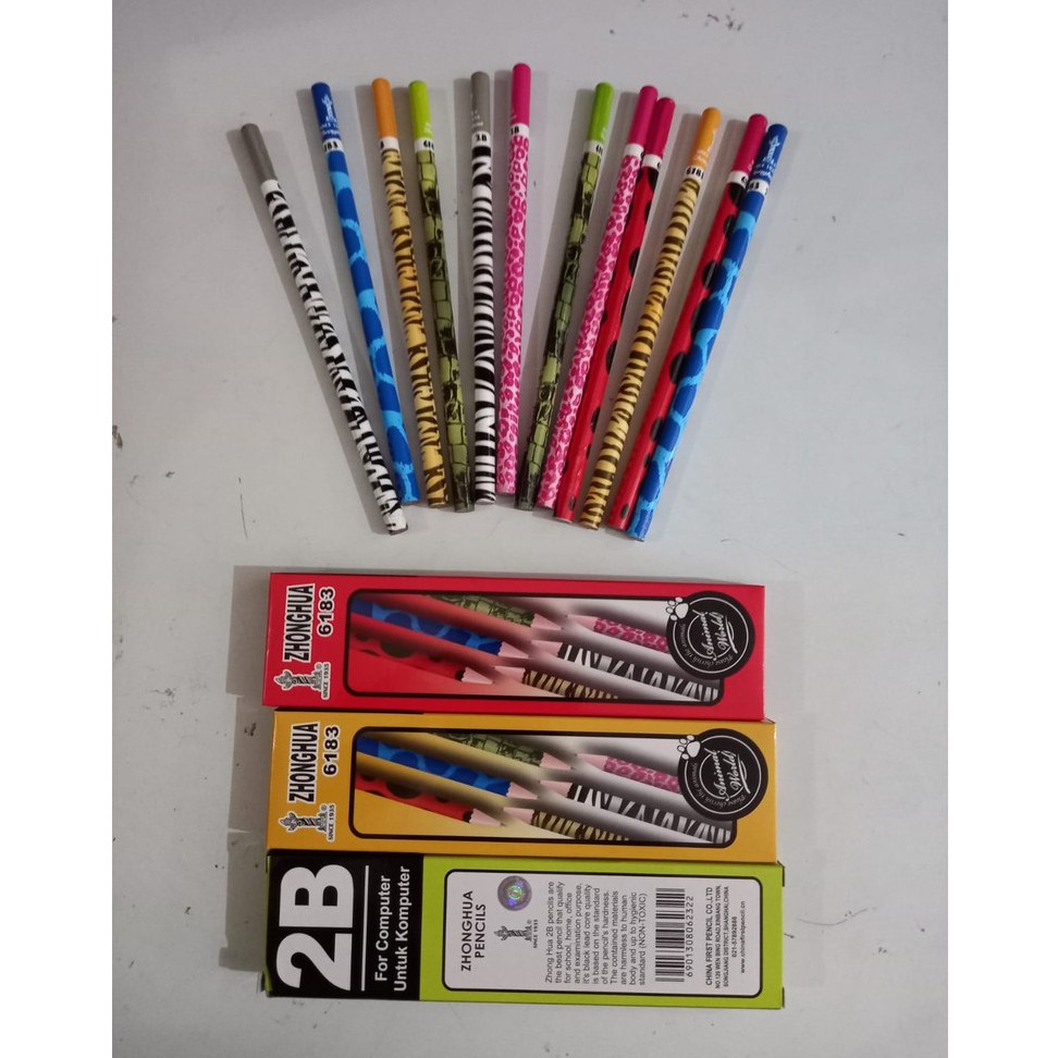 

PENSIL 2B ZHONGHUA (isi 12 pcs)