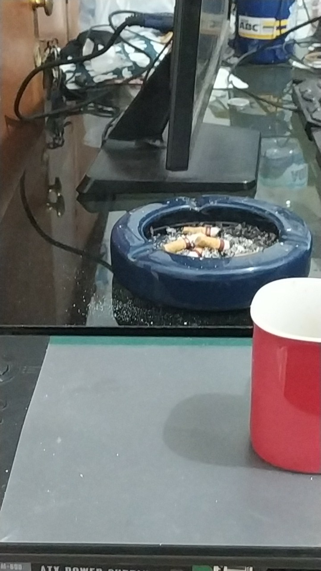 Asbak Keramik Diameter 15,5cm Tinggi 4cm / Asbak Keramik Bulat