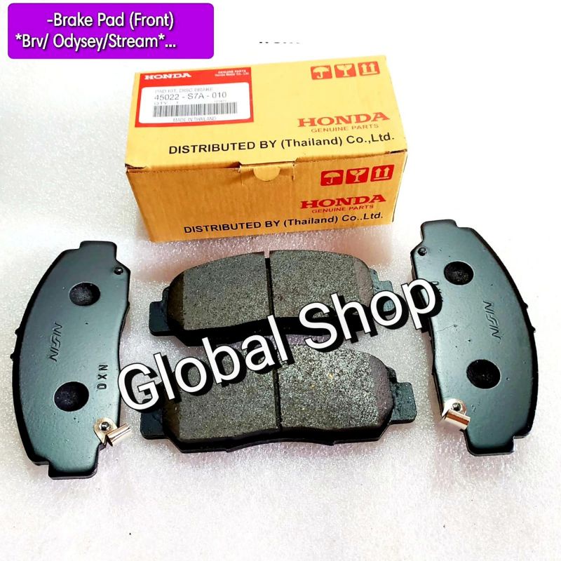 kampas rem depan accord cp2 brake pad accord cp2