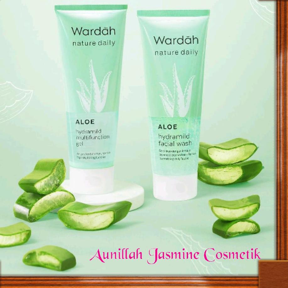 [PRODUK E0CVU] Wardah Aloevera Hydramild facial wash 60ml JH9