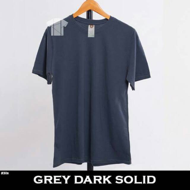 Kaos Polos Dark Grey
