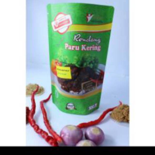 

Rendang paru kering riry