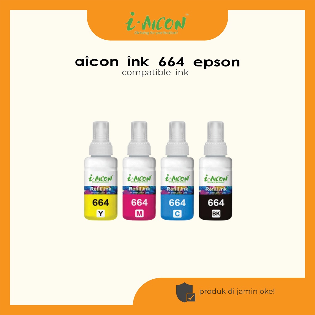 Tinta Epson AICON ink compatible 664