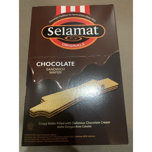 SELAMAT WAFER 12 GR ( BOX / 20 PC )