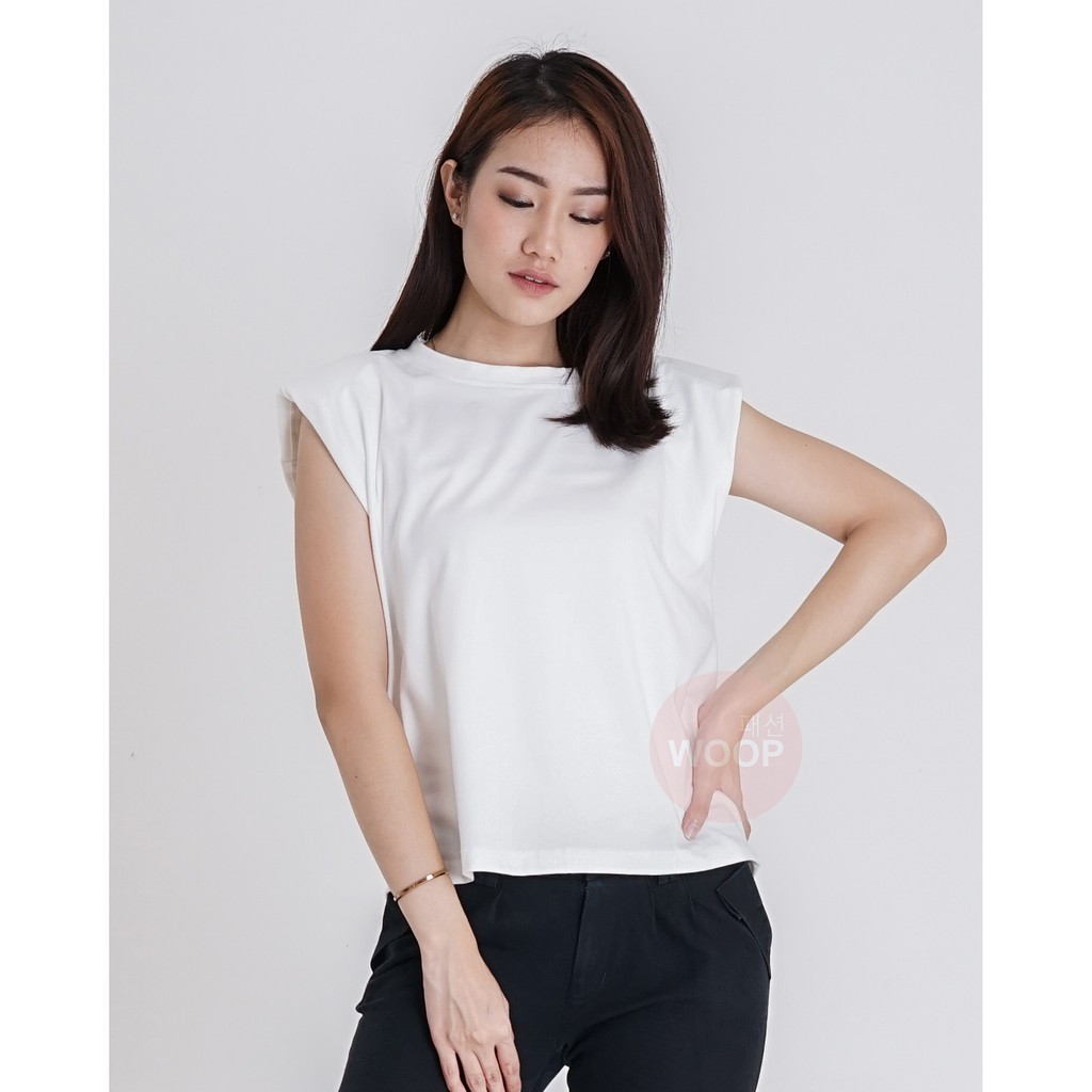 Padded Tshirt / Muscle Tee / Atasan wanita / Kaos / t shirt