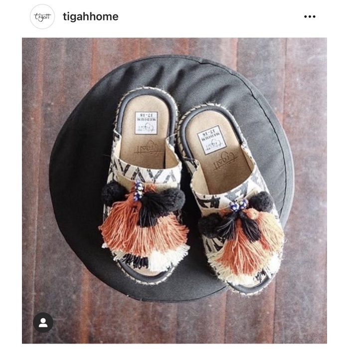 preloved TIGAH HOME platform slides terracotta