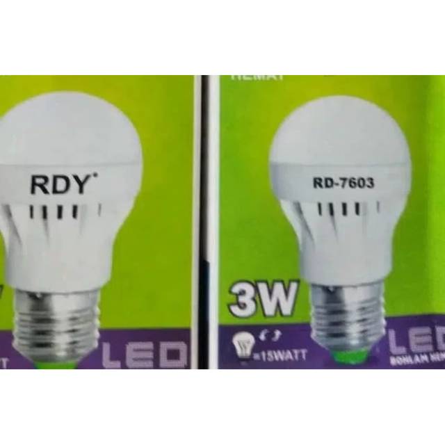 Bohlam LED 3 Watt RDY RD-7603