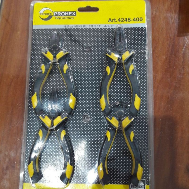 Tang Set Serbaguna Mini 4 pcs Prohex