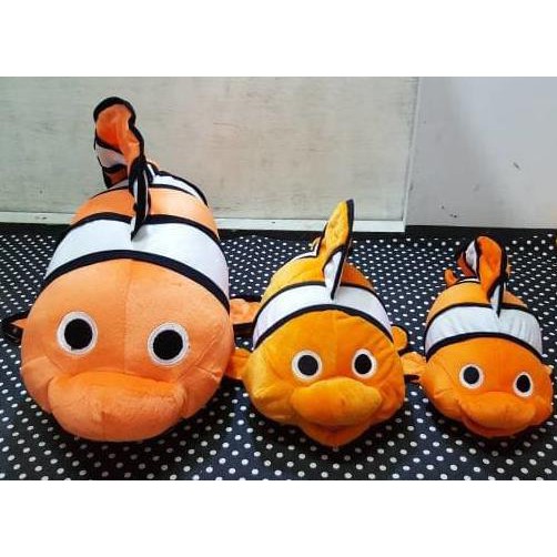 Boneka Nemo M/ Boneka Ikan Nemo/ Boneka Finding Nemo Sedang