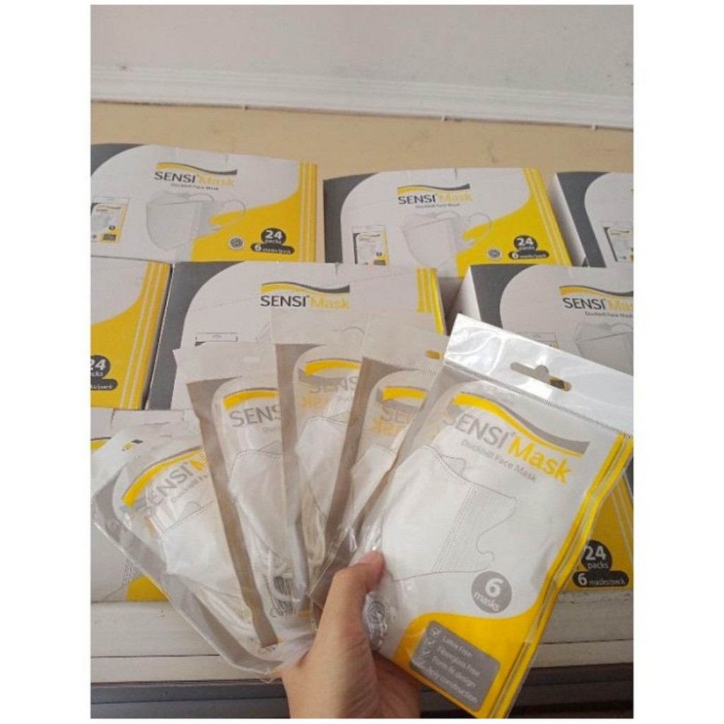 Sensi Duckbill 3Ply Anti Polusi Virus dan Bakteri | Shopee