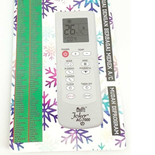 ☃ REMOTE MULTI AC JOKER 5000 ✥