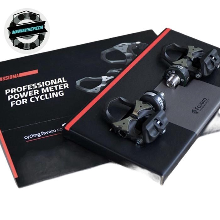 Sepeda | Favero Assioma Duo Power Meter - Left And Right Cleat Keo Compatible