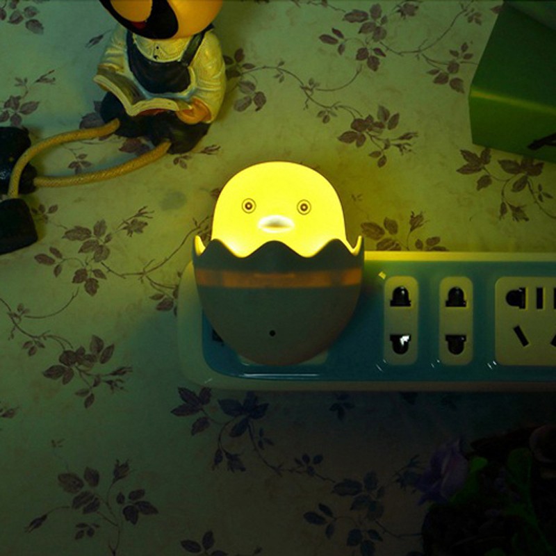 [SUPER CUTE STUFF] - Lampu LED Sensor Deteksi Cahaya Model Chicken - GY01 - Yellow