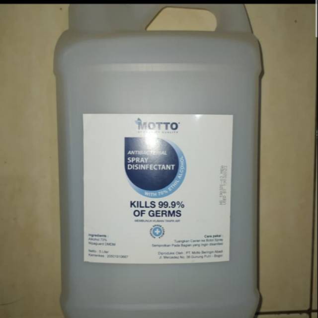 MOTTO Spray Alkohol 70% Hnd Sanitizer Cair