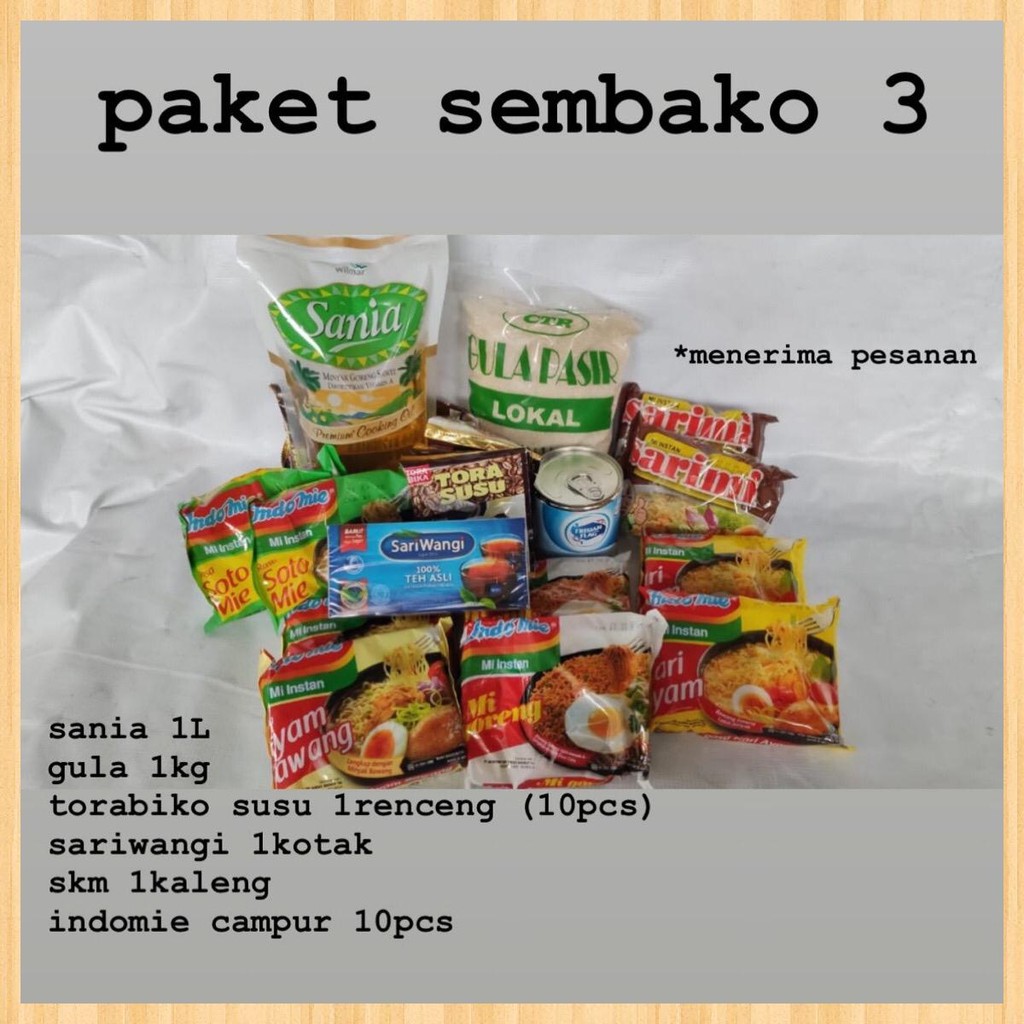 

PAKET SEMBAKO 3