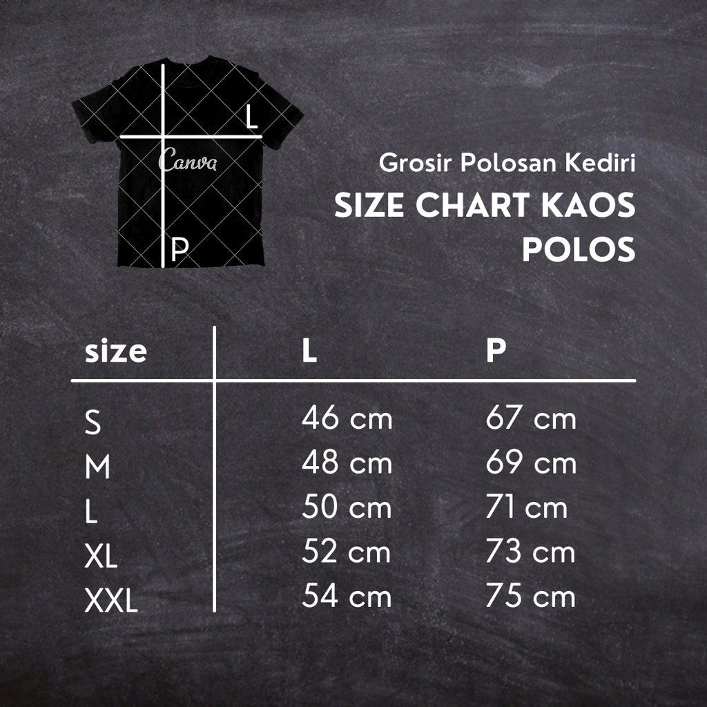Kaos Polos Lengan Pendek Bahan Cotton Combed 30s Pria Wanita