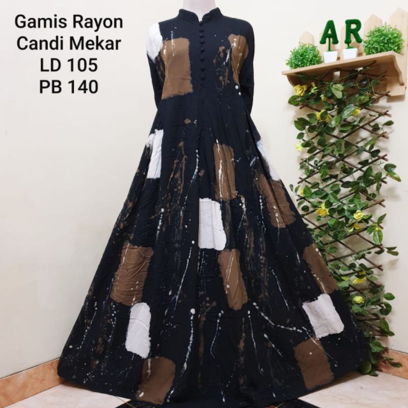 GAMIS TWILL RAYON CANDI MEKAR