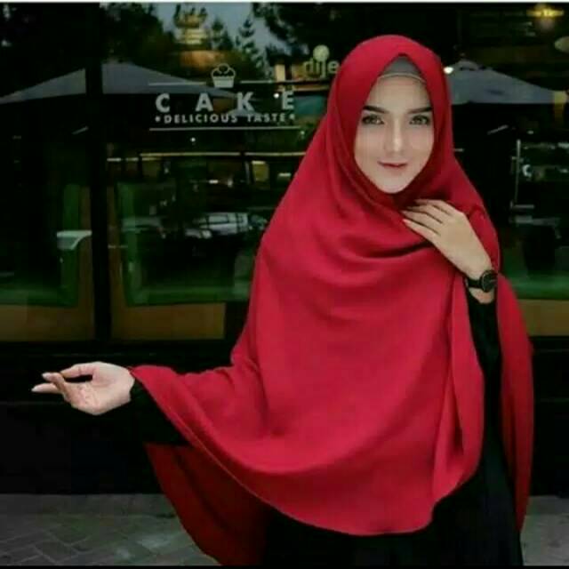  Jilbab Instan Najma  1 Slup Praktis Model Cantik Instant 