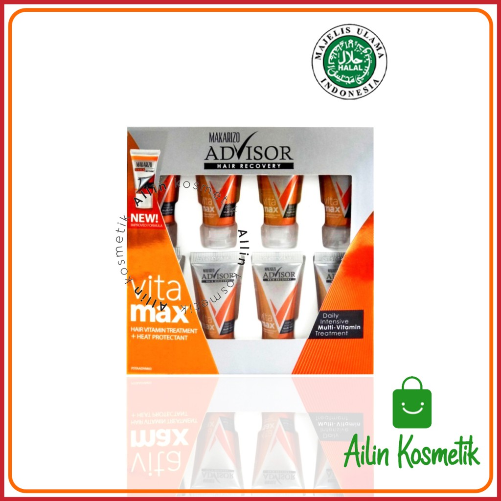 [BOX] MAKARIZO HAIR ENERGY ADVISOR 8ml ISI 8 / PER BOX by AILIN