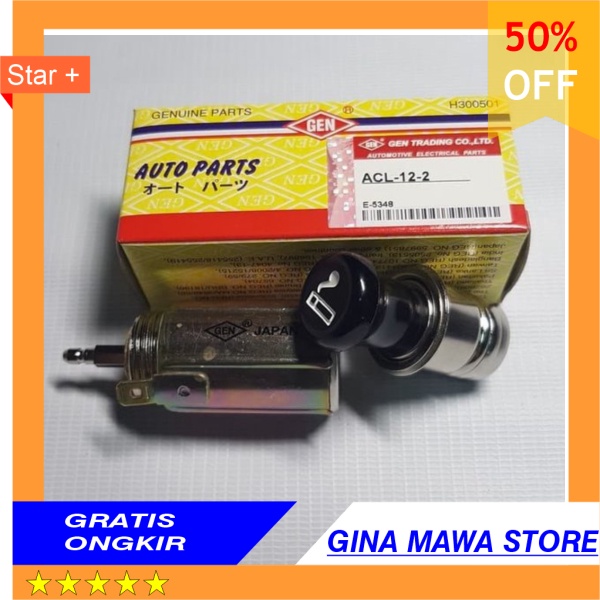 BEST SELLER  Cigarette Lighter Gen Pemantik Rokok Mobil Korek Api Mobil Asli Jepang