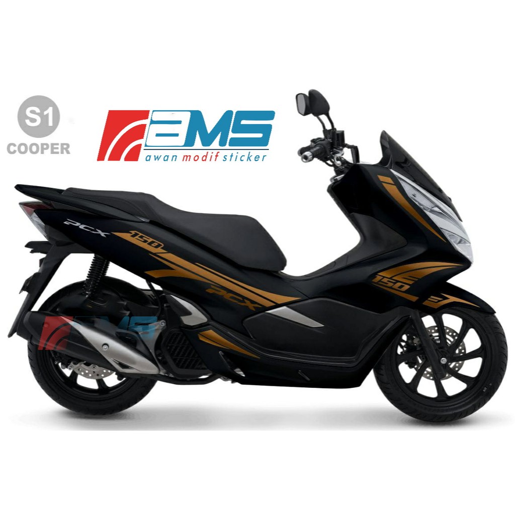 Sticker PCX WARNA COOPER KODE S