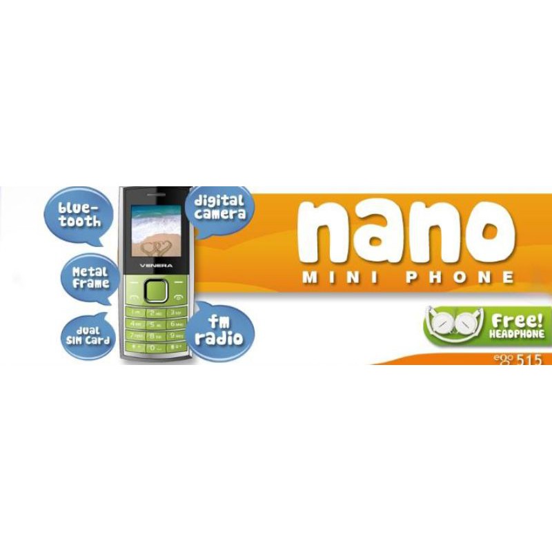 VENERA EGO 515 NANO MINI PHONE