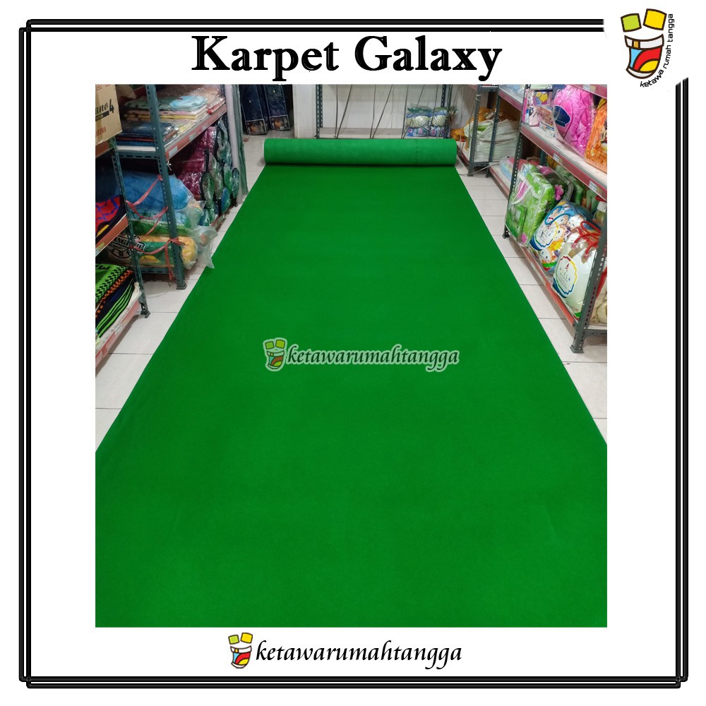 Karpet Galaxy 9mtr x 2mtr | Karpet polos meteran | Karpet hitam | Karpet abu abu | ketawarumahtangga