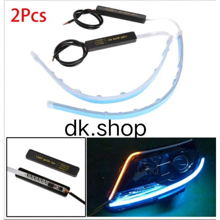 2 PCS LAMPU ALIS LED RUNNING MOBIL 60 CM 12 Volt WATERPROOF